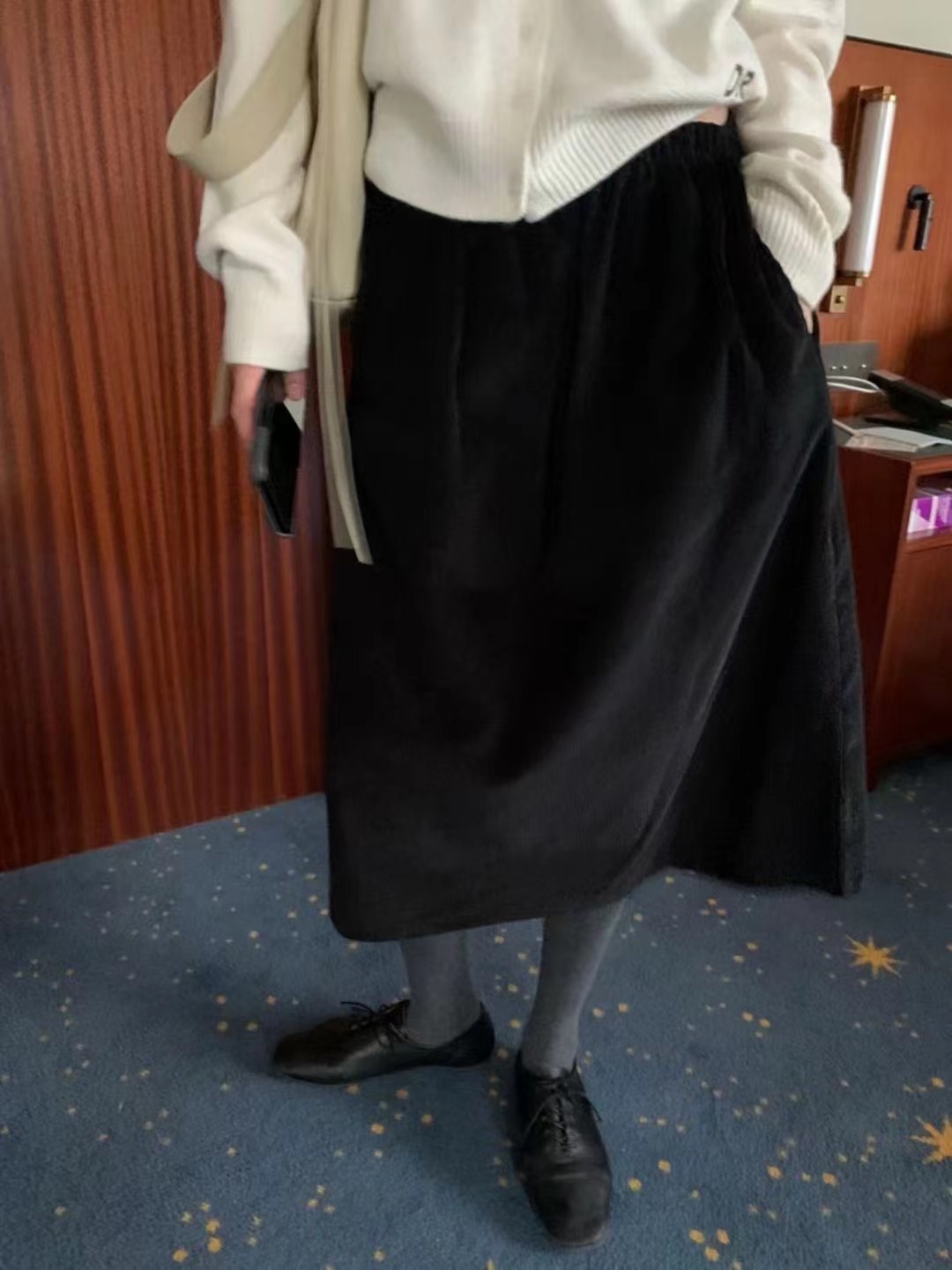 BRICK韓國代購㊣女士新款休閑推薦人氣熱賣職業時尚25秋冬長裙BRICK長裙