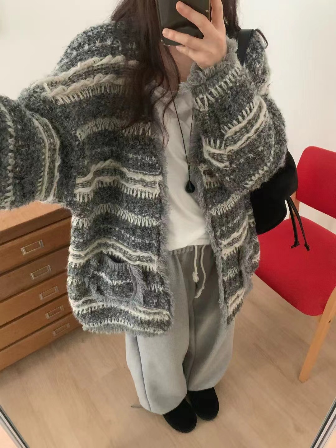 FLAMINGO東大門㊣實拍女士新款職業時尚熱賣休閑真品針織衫FLAMINGO針織衫