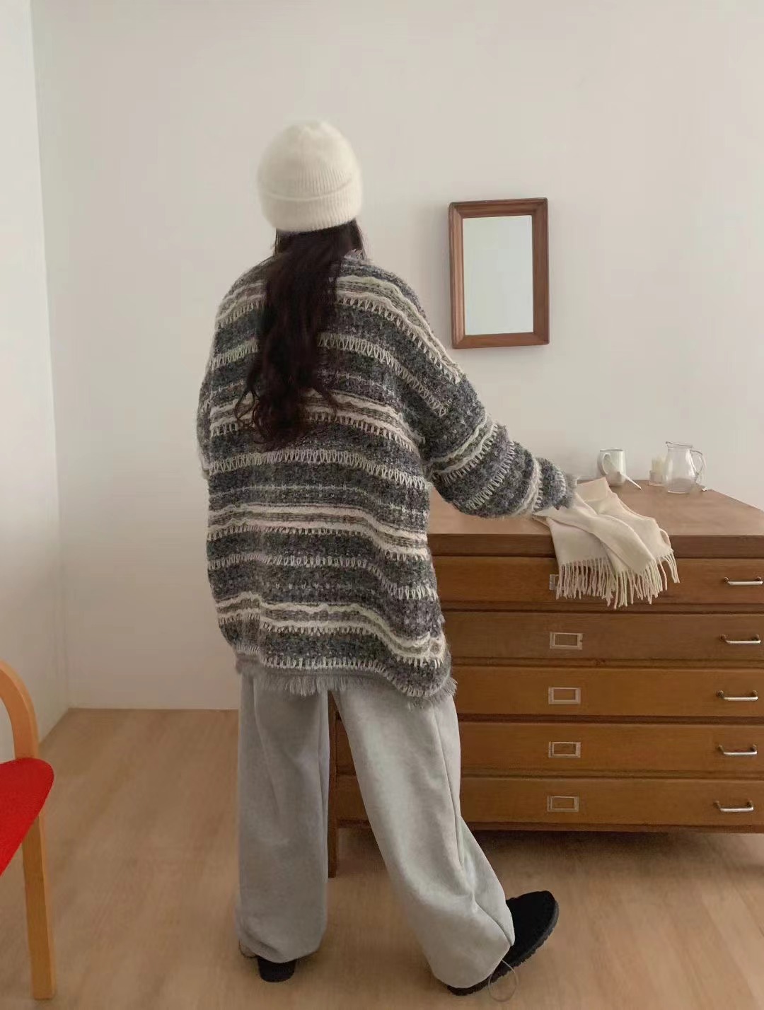 FLAMINGO東大門㊣實拍女士新款職業時尚熱賣休閑真品針織衫FLAMINGO針織衫