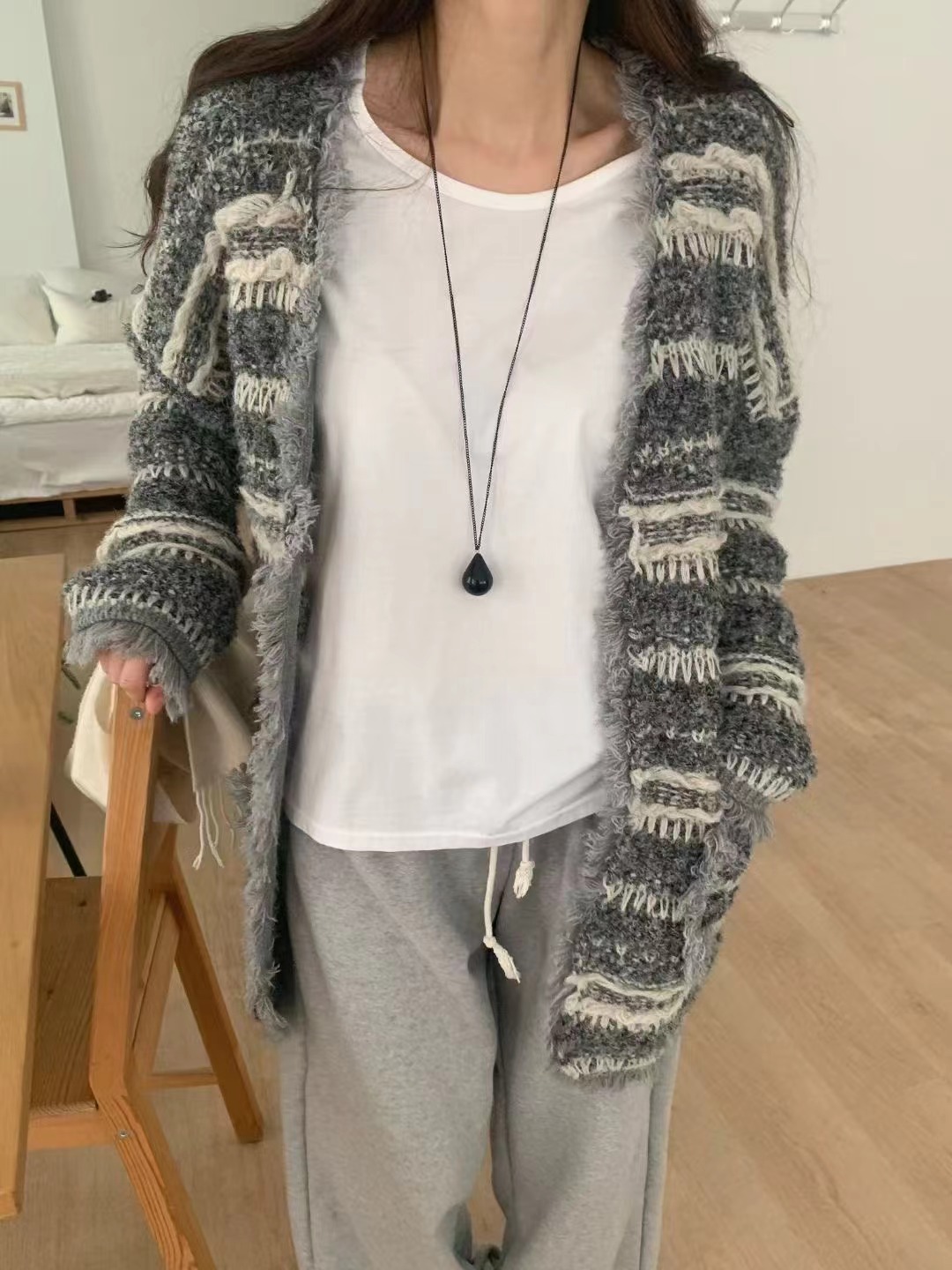 FLAMINGO東大門㊣實拍女士新款職業時尚熱賣休閑真品針織衫FLAMINGO針織衫圖色1