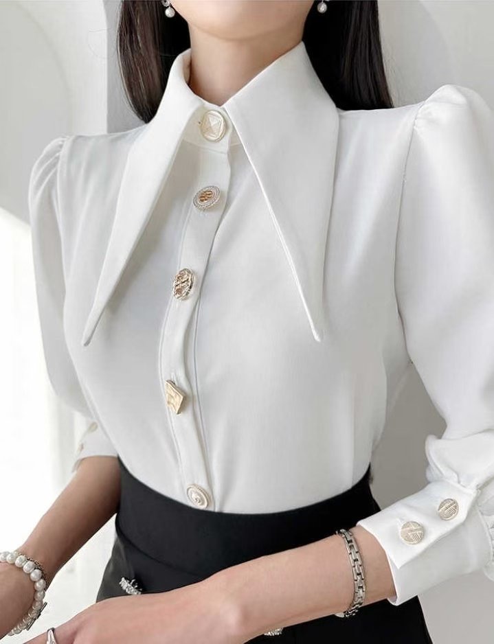 SUGAR-슈가-T韓國代購㊣女士新款真品人氣推薦襯衫蕾絲衫SUGAR襯衫/蕾絲衫圖色1