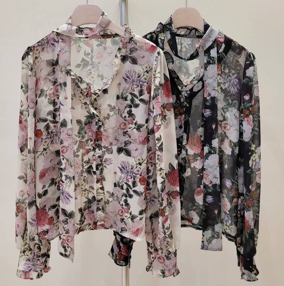 SUGAR-슈가-T東大門㊣代購女裝新品職業真品休閑襯衫蕾絲衫SUGAR襯衫/蕾絲衫圖色2左二色