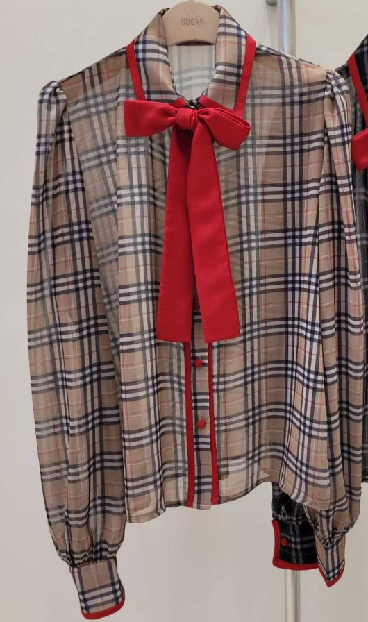 SUGAR-슈가-T東大門㊣代購女裝新品人氣熱賣真品襯衫蕾絲衫SUGAR襯衫/蕾絲衫圖色1