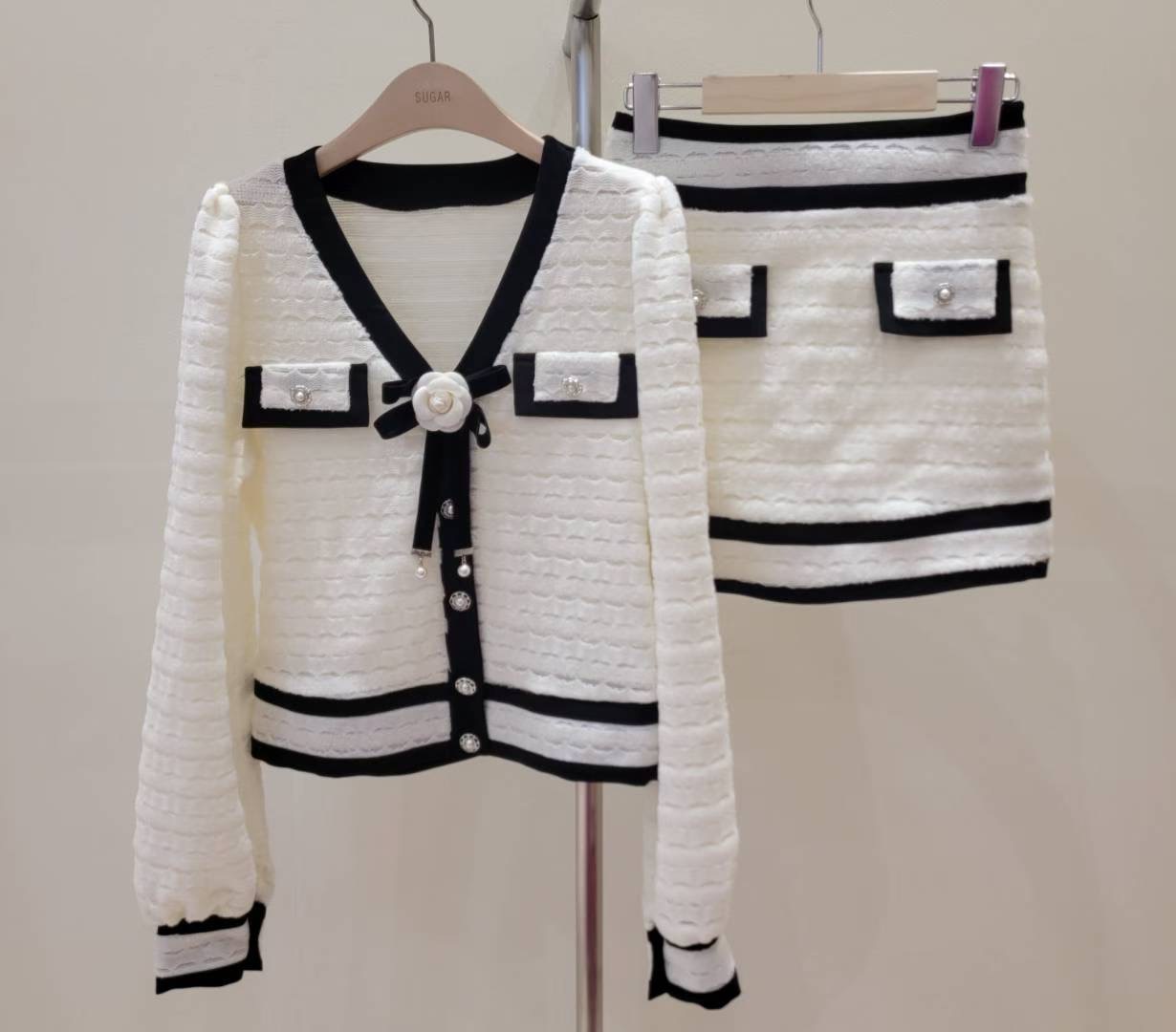 SUGAR-슈가-T東大門㊣實拍女裝新品真品25秋冬熱賣針織衫SUGAR針織衫