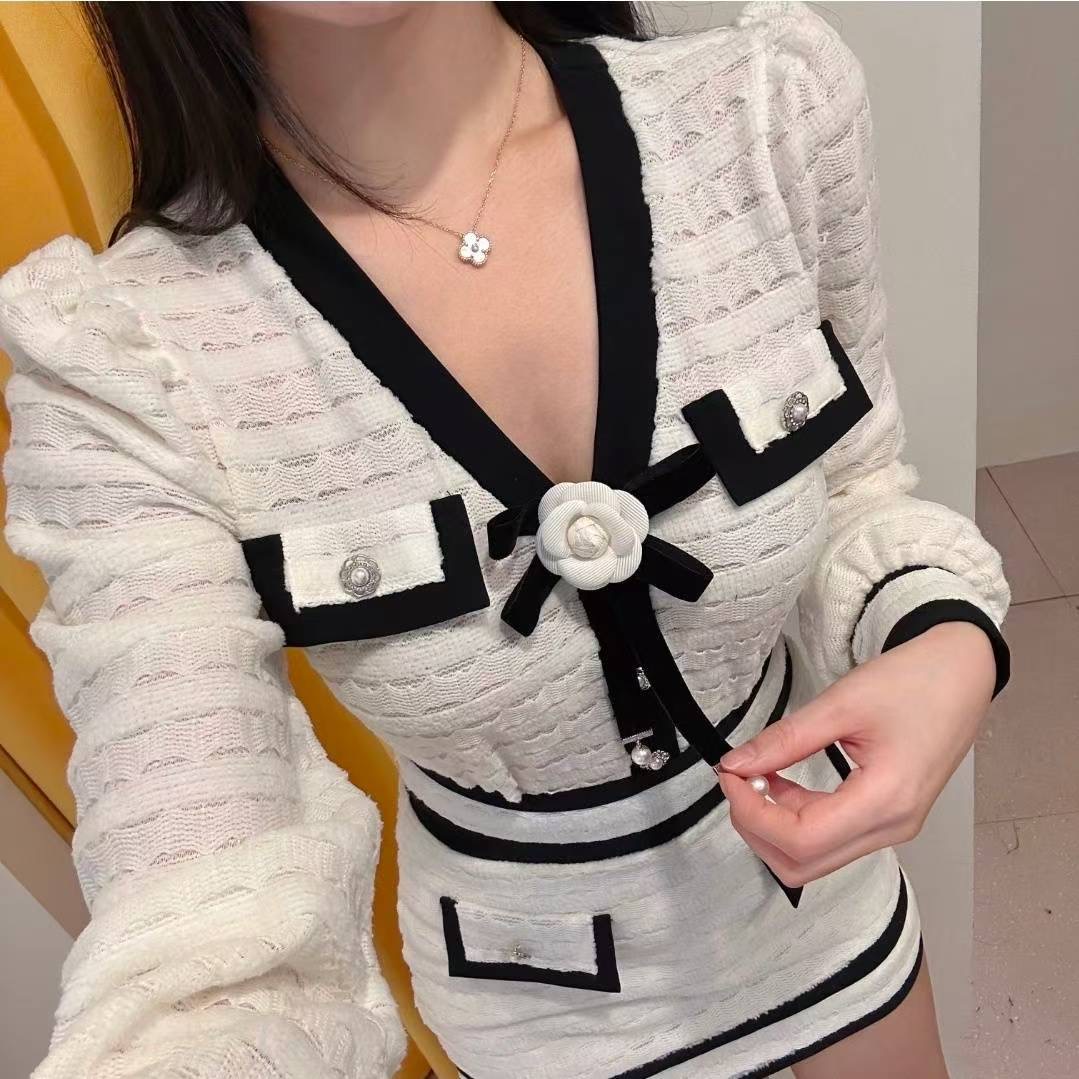 SUGAR-슈가-T東大門㊣實拍女裝新品真品25秋冬熱賣針織衫SUGAR針織衫圖色1