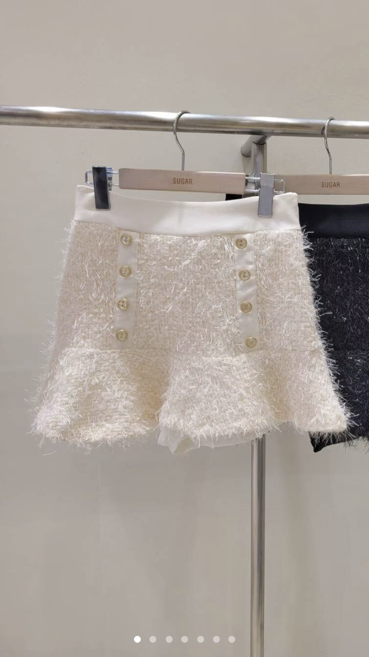 SUGAR-슈가-T東大門㊣直郵女士新款休閑真品時尚推薦短裙SUGAR短裙圖色1