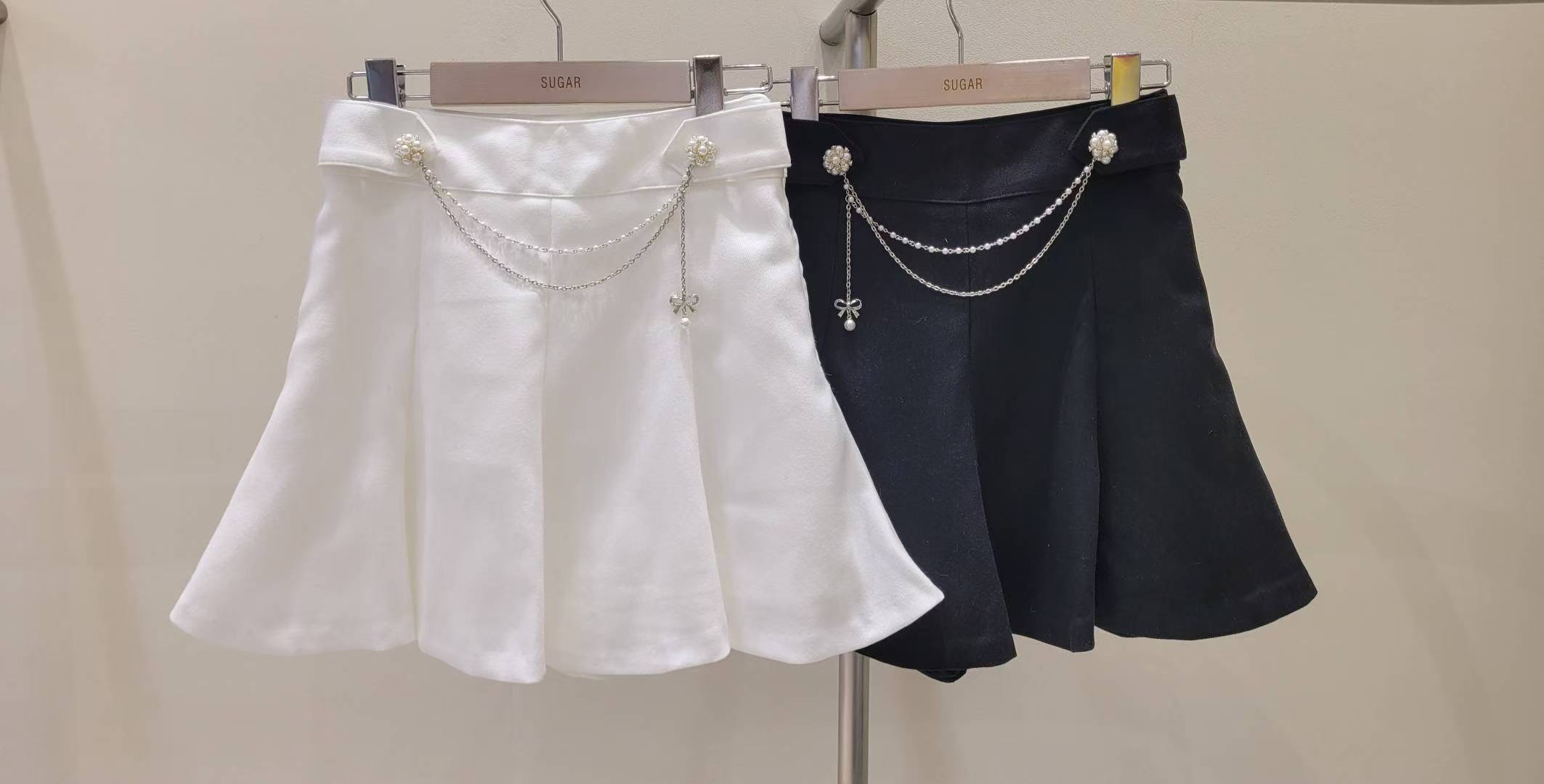 SUGAR-슈가-T東大門㊣實拍女士新款人氣熱賣真品25秋冬短裙SUGAR短裙