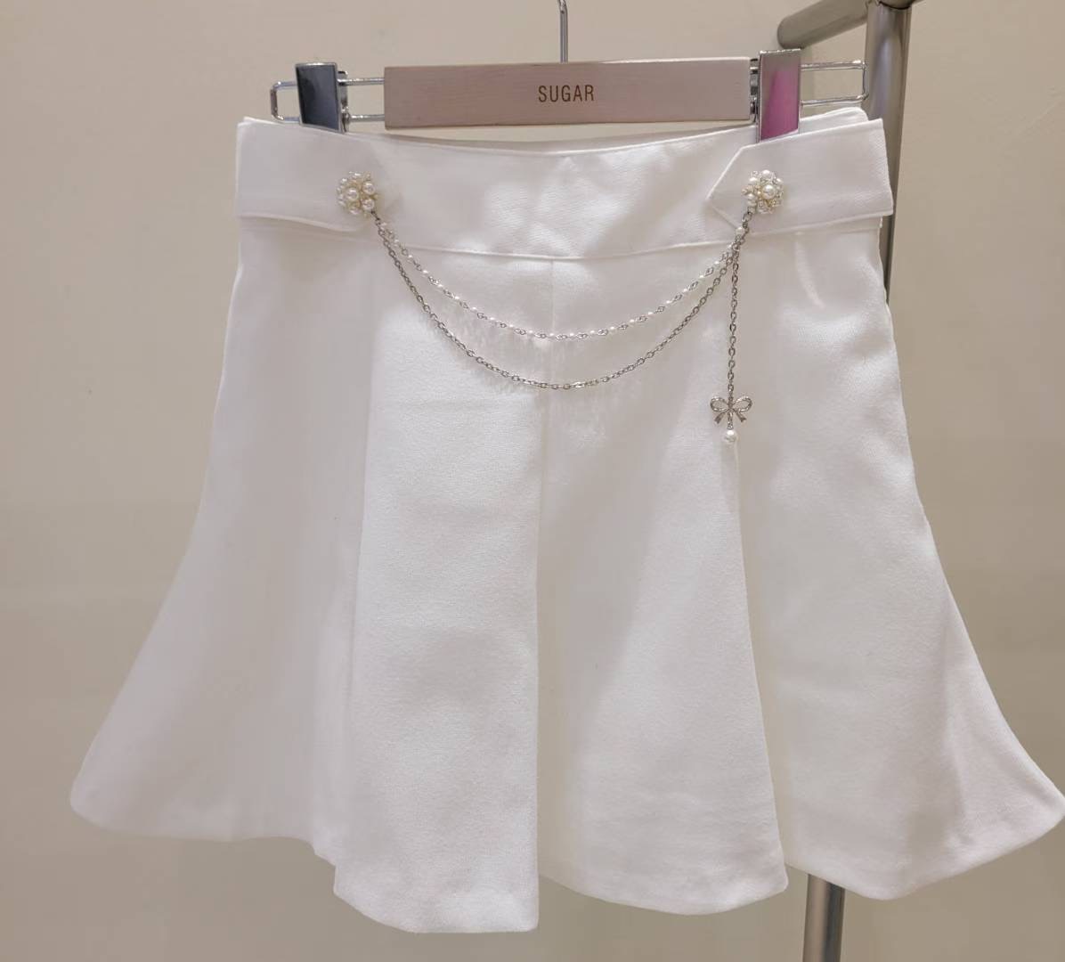 SUGAR-슈가-T東大門㊣實拍女士新款人氣熱賣真品25秋冬短裙SUGAR短裙圖色1