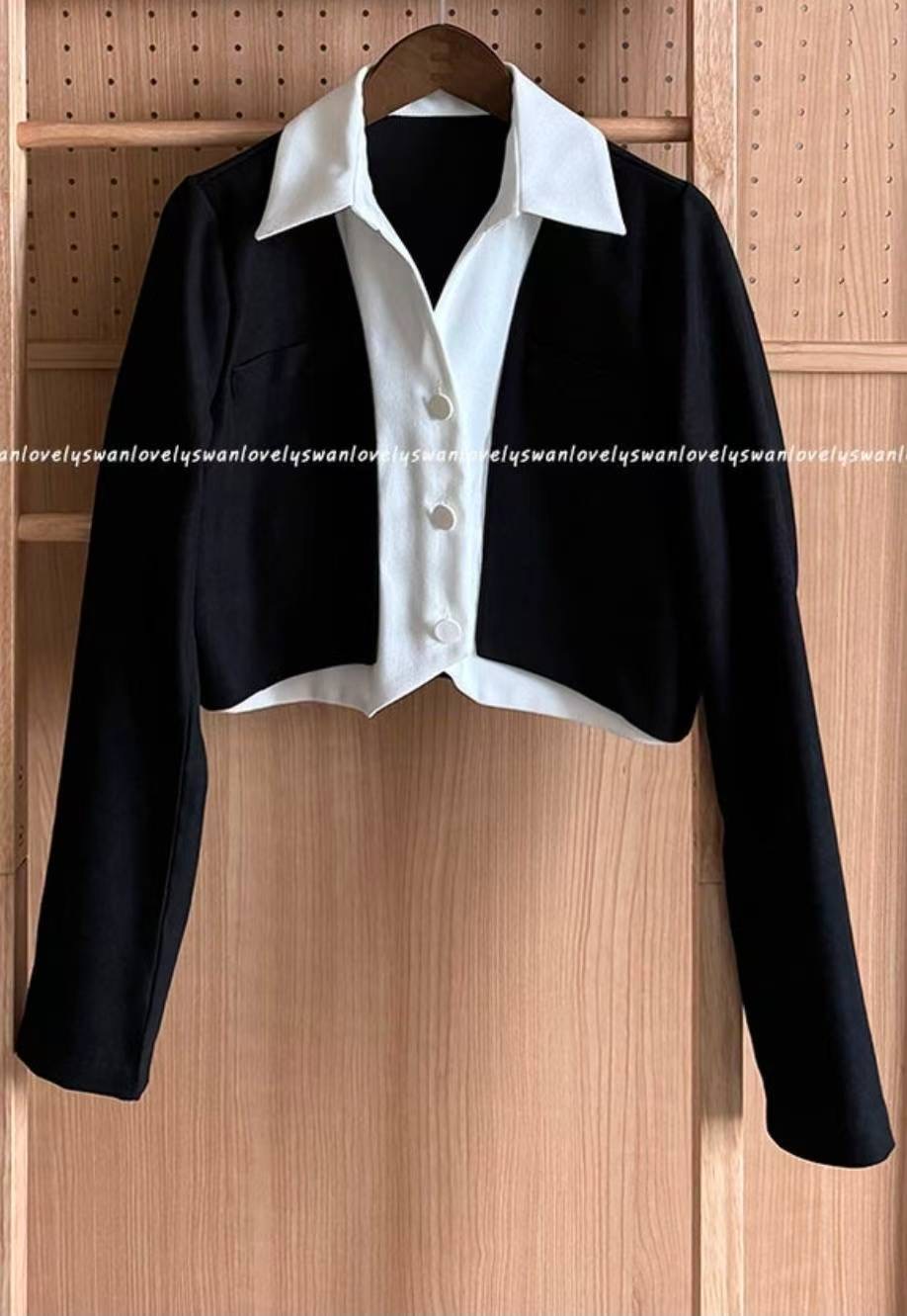 SUGAR-슈가-T韓國直郵㊣女裝新品真品職業人氣襯衫蕾絲衫SUGAR襯衫/蕾絲衫圖色2