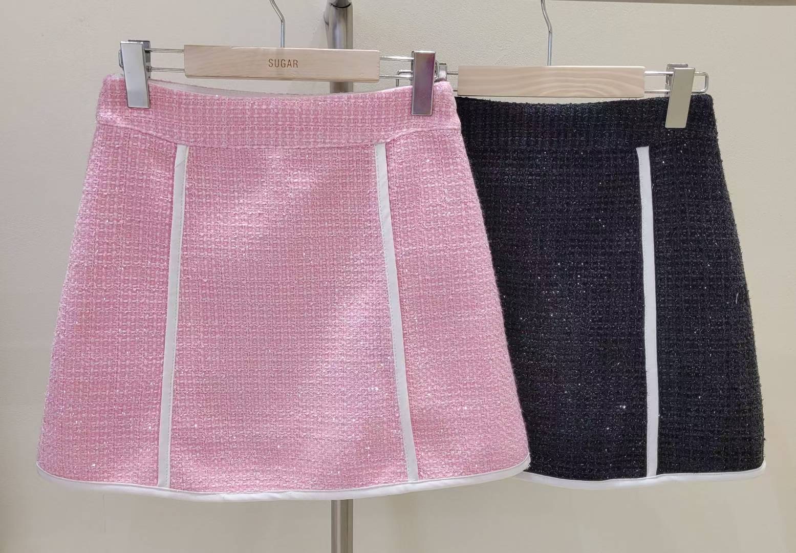 SUGAR-슈가-T韓國直郵㊣女裝新品人氣熱賣25秋冬休閑裙褲SUGAR裙褲圖色2左二色