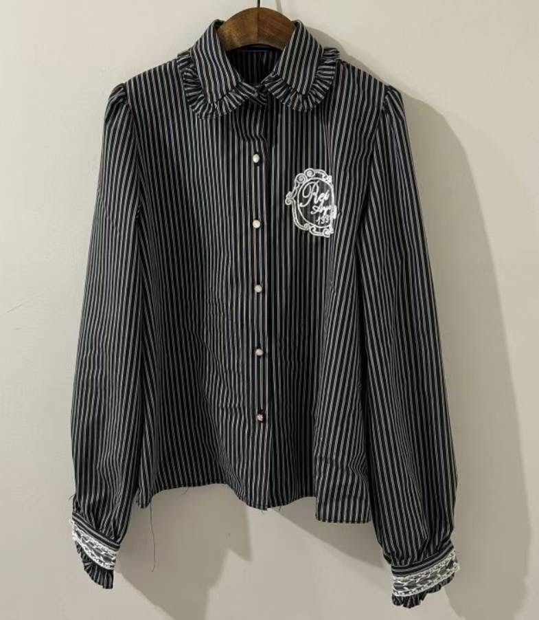 SUGAR-슈가-T韓國代購㊣女士新款時尚人氣推薦襯衫蕾絲衫SUGAR襯衫/蕾絲衫圖色1