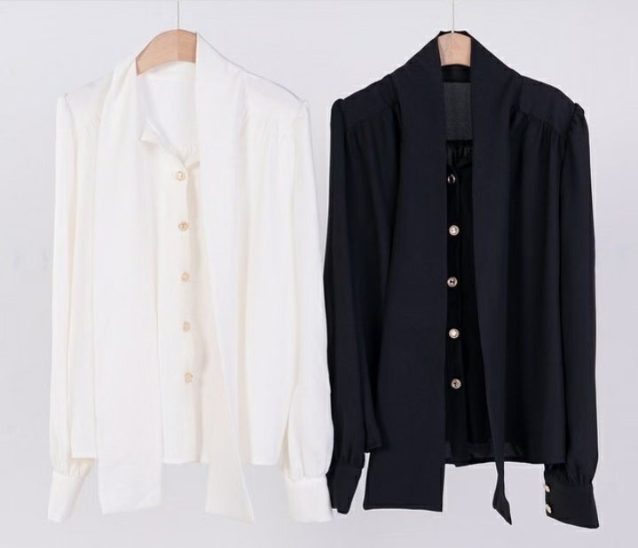 SUGAR-슈가-T韓國直郵㊣女裝新品休閑25秋冬推薦襯衫蕾絲衫SUGAR襯衫/蕾絲衫圖色2左二色