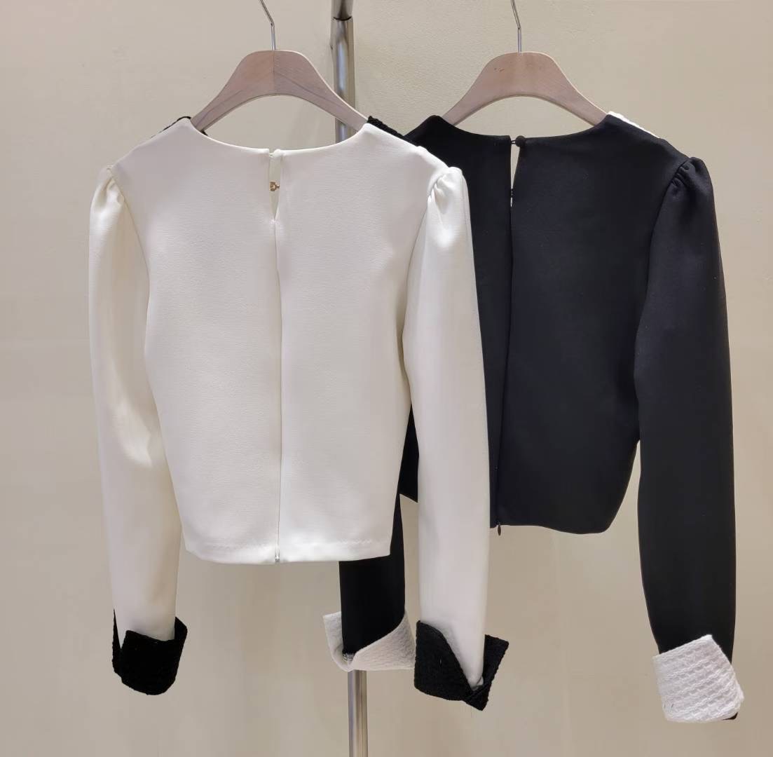 SUGAR-슈가-T東大門㊣實拍女裝新款時尚人氣25秋冬襯衫蕾絲衫SUGAR襯衫/蕾絲衫