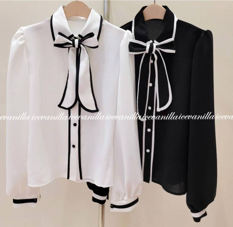 SUGAR-슈가-T東大門㊣直郵女士新款休閑推薦真品襯衫蕾絲衫SUGAR襯衫/蕾絲衫圖色2左二色