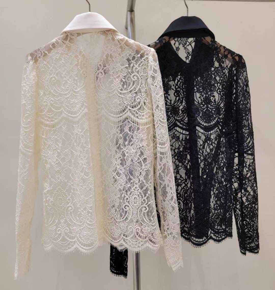 SUGAR-슈가-T東大門㊣實拍女裝新品職業真品休閑襯衫蕾絲衫SUGAR襯衫/蕾絲衫