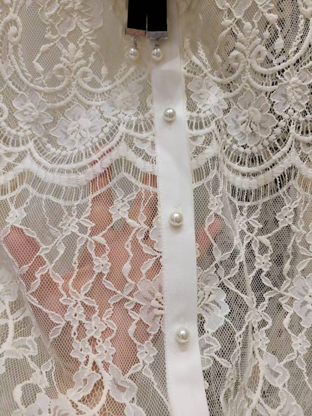 SUGAR-슈가-T東大門㊣實拍女裝新品職業真品休閑襯衫蕾絲衫SUGAR襯衫/蕾絲衫