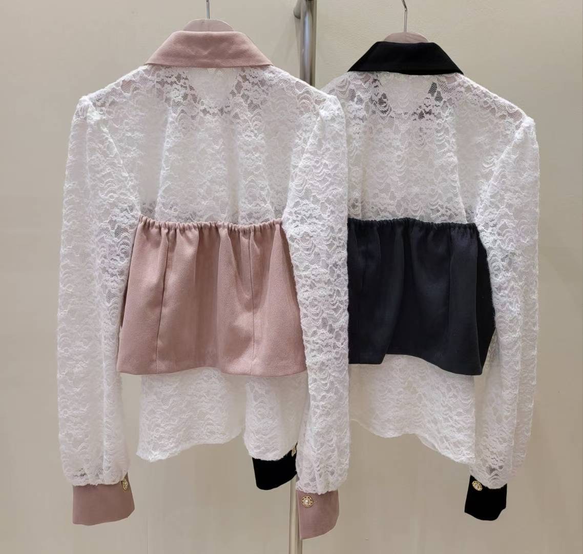 SUGAR-슈가-T東大門㊣代購女裝新品熱賣推薦真品襯衫蕾絲衫SUGAR襯衫/蕾絲衫