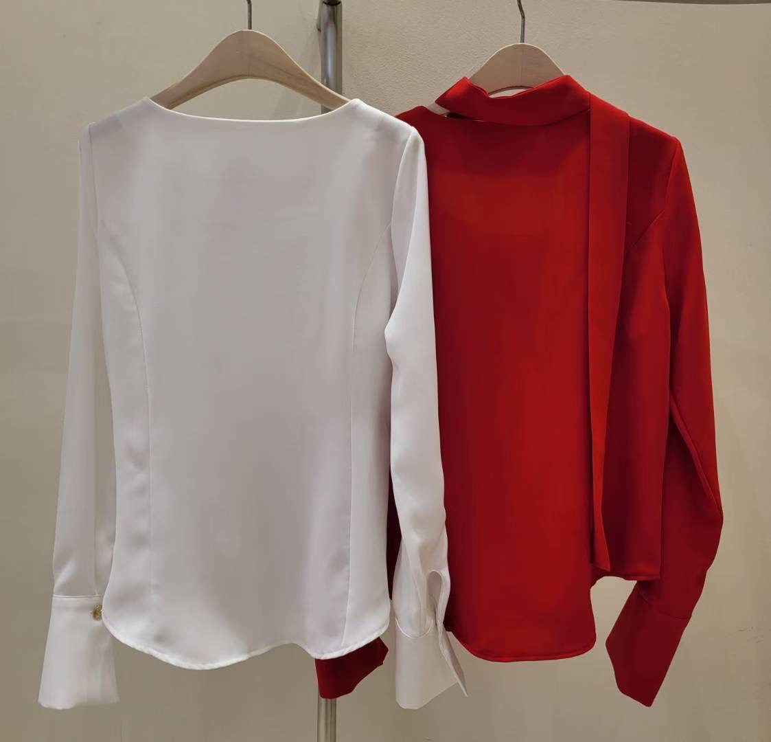 SUGAR-슈가-T東大門㊣代購女士新款25秋冬真品襯衫蕾絲衫SUGAR襯衫/蕾絲衫