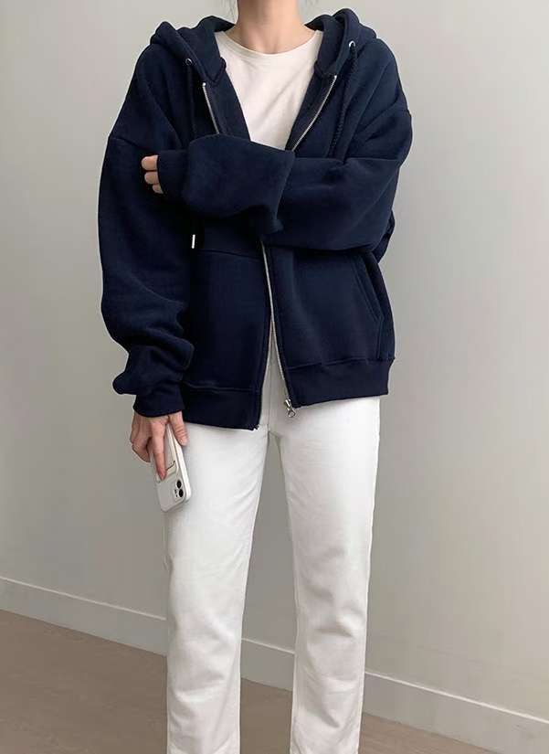 SIENNE-T東大門㊣代購女裝新款人氣休閑時尚夾克連帽拉鏈衫SIENNE-T夾克圖色4