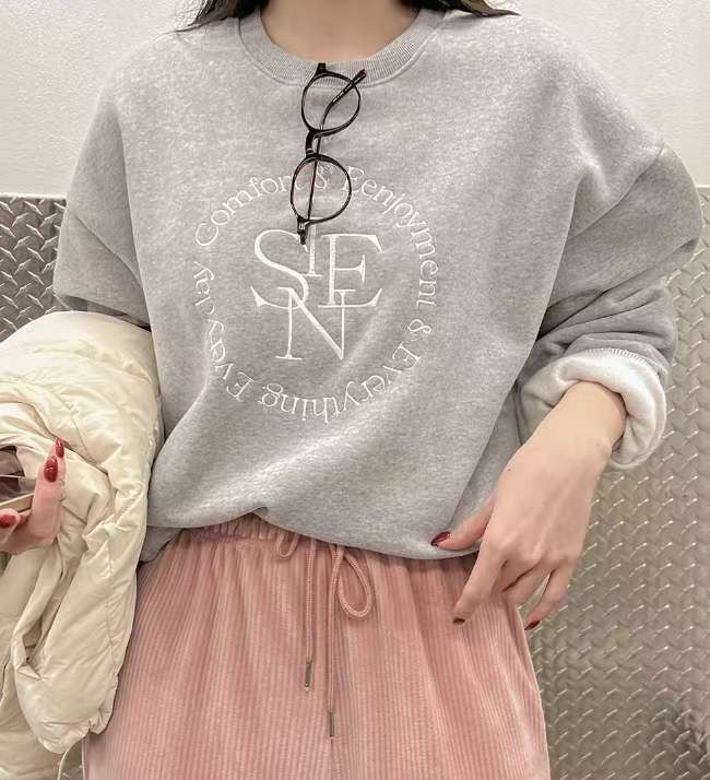 SIENNE-T東大門㊣實拍女士新款休閑熱賣時尚職業推薦人氣衛衣SIENNE-T衛衣圖色2