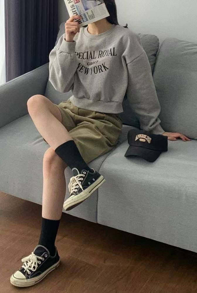 SIENNE-T東大門㊣代購女裝新品推薦職業時尚休閑熱賣25秋冬衛衣SIENNE-T衛衣圖色2