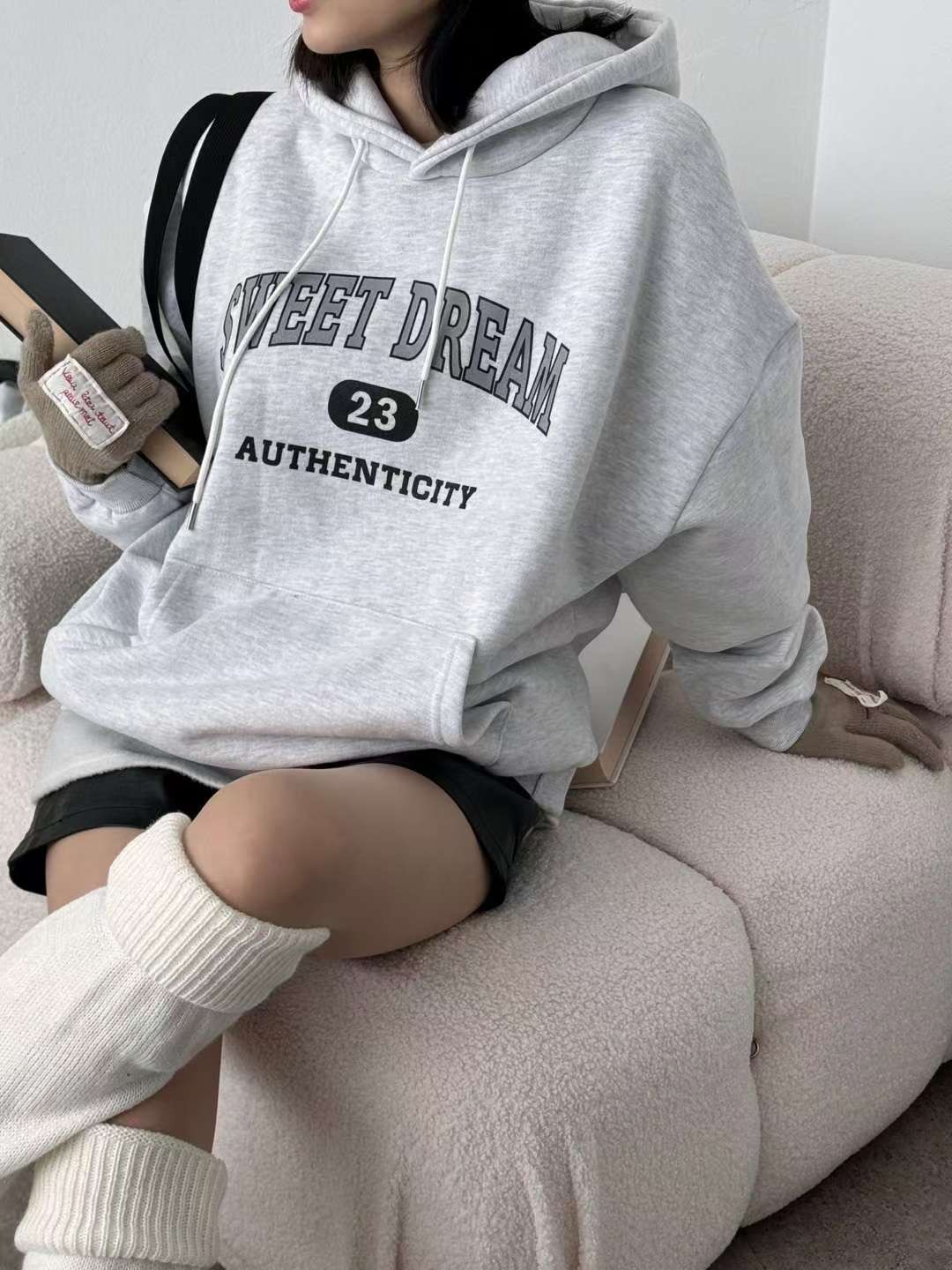 SIENNE-T韓國代購㊣女裝新款休閑人氣真品職業25秋冬推薦衛衣SIENNE-T衛衣圖色1