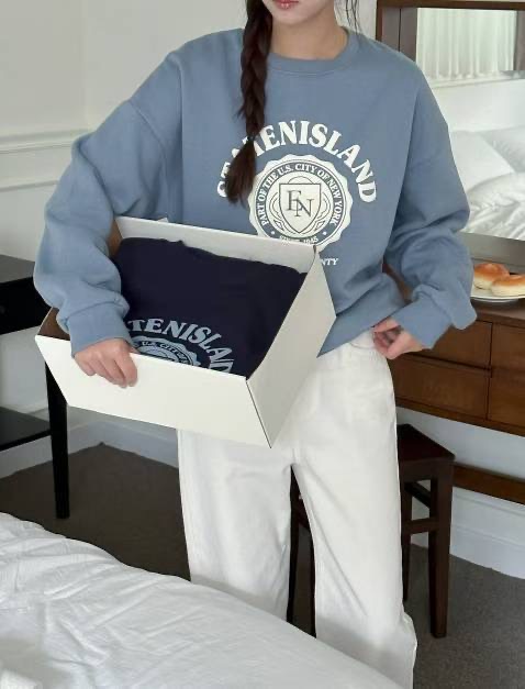 SIENNE-T韓國直郵㊣女士新款休閑真品時尚推薦25秋冬人氣衛衣SIENNE-T衛衣圖色2