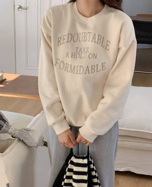 SIENNE-T東大門㊣代購女士新款25秋冬時尚推薦熱賣休閑衛衣SIENNE-T衛衣圖色1