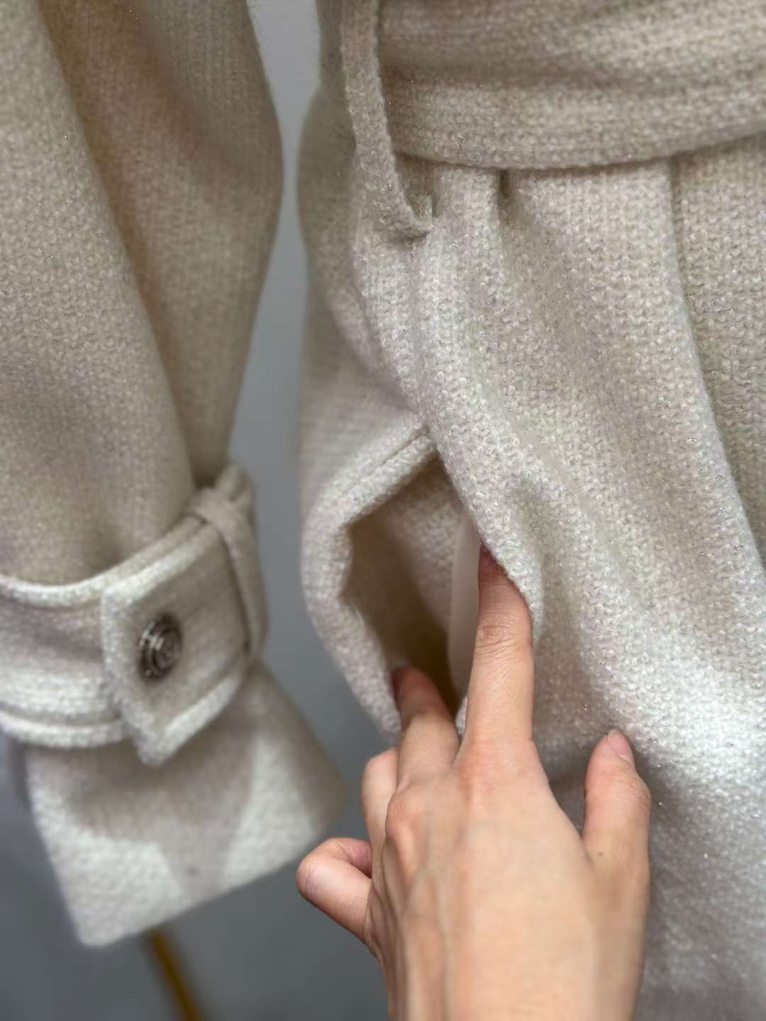 HEE SHOP東大門㊣代購女士新品休閑職業人氣熱賣中長款大衣HEE SHOP中長款大衣