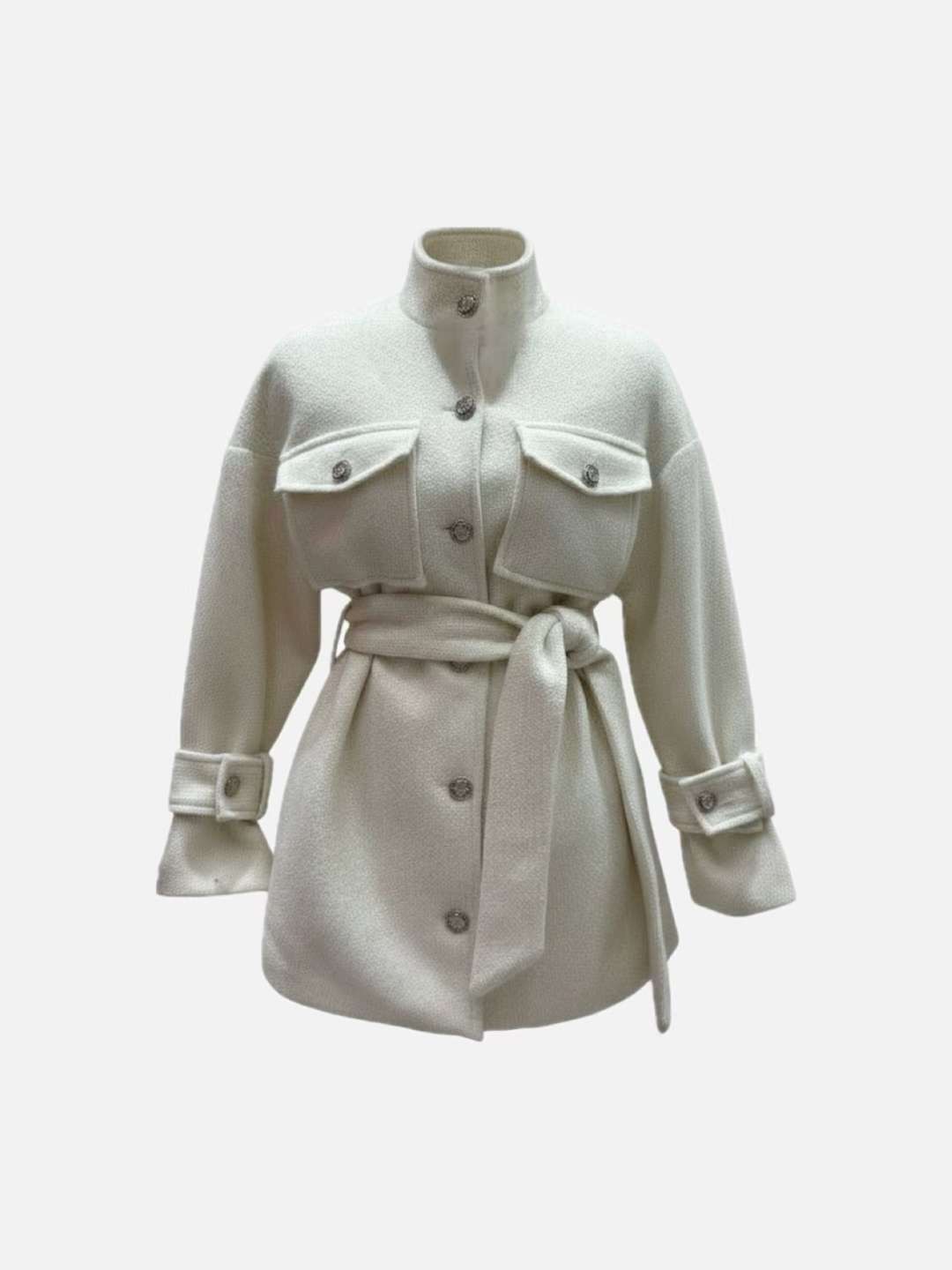 HEE SHOP東大門㊣代購女士新品休閑職業人氣熱賣中長款大衣HEE SHOP中長款大衣圖色1