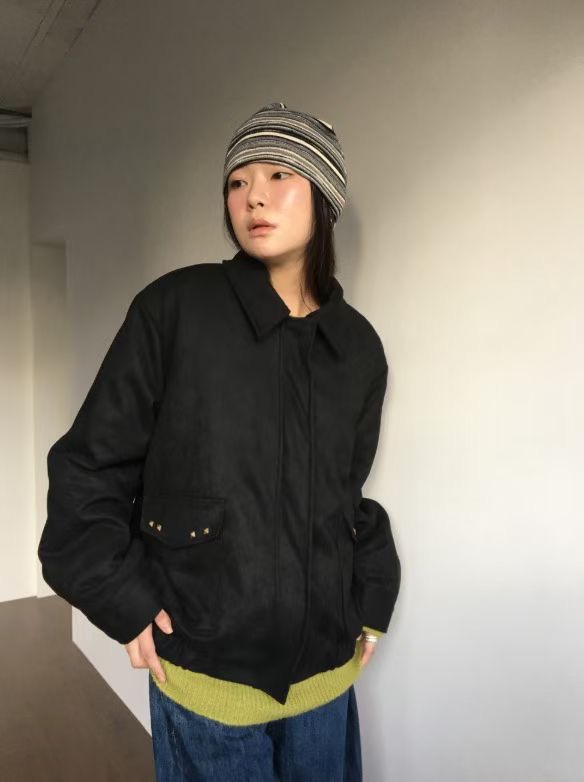 HIDDENHILLS東大門㊣代購女裝新款25秋冬職業熱賣真品時尚夾克HIDDENHILLS夾克