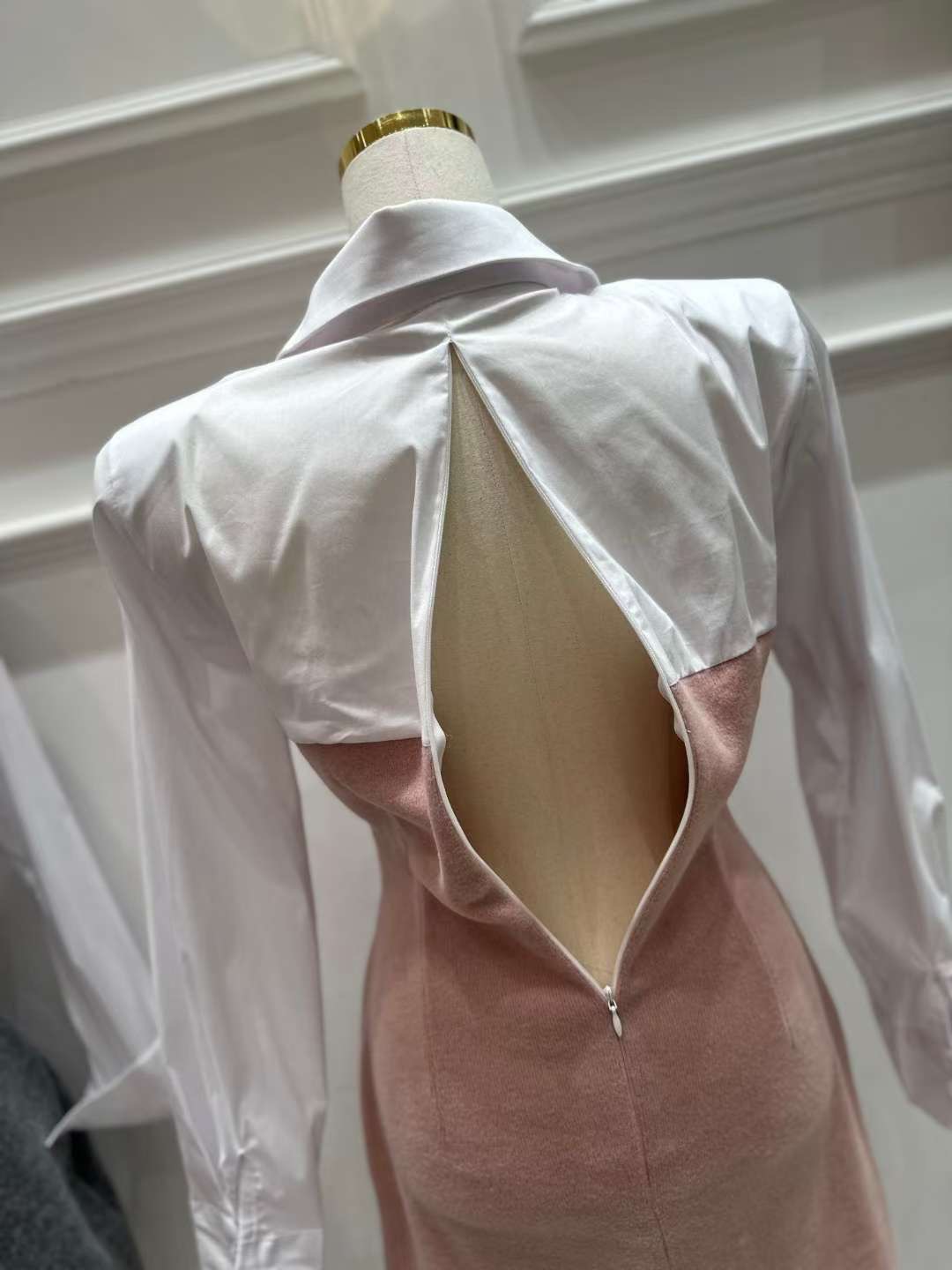 HEE SHOP東大門㊣代購女士新品真品推薦人氣熱賣連衣裙假兩件HEE SHOP連衣裙