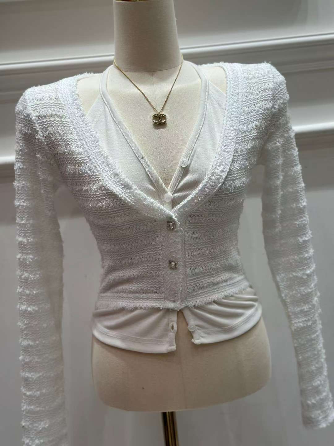 HEE SHOP韓國直郵㊣女士新款職業真品25秋冬長袖T恤假兩件HEE SHOP長袖T恤圖色2