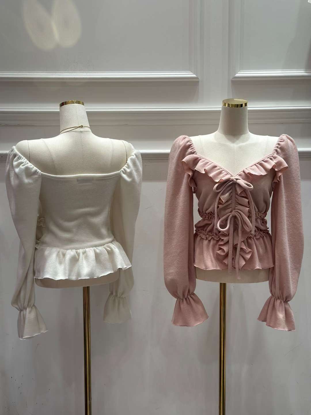 HEE SHOP東大門㊣直郵女裝新品時尚人氣職業25秋冬長袖T恤HEE SHOP長袖T恤