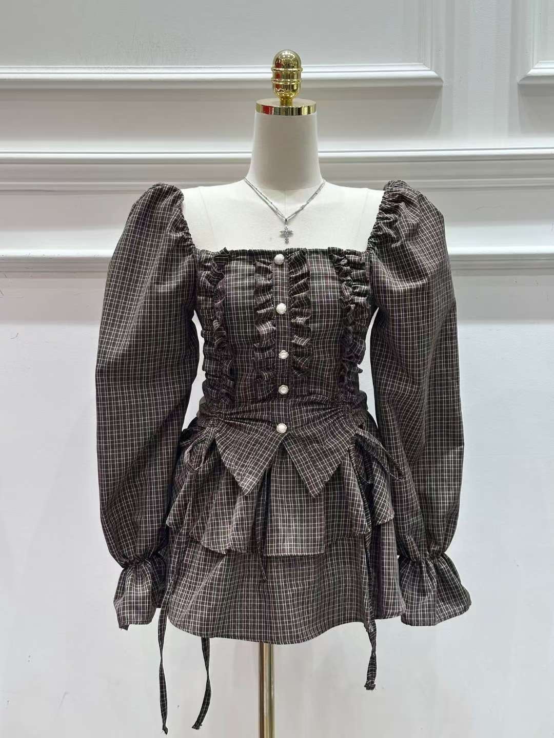 HEE SHOP韓國直郵㊣女裝新款25秋冬人氣職業推薦休閑時尚套裝HEE SHOP套裝圖色1