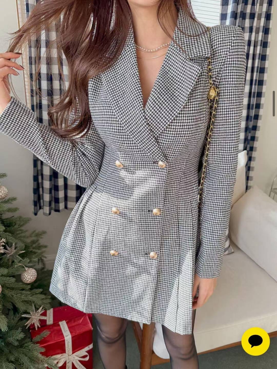 HEE SHOP東大門㊣直郵女裝新品真品人氣休閑職業時尚連衣裙HEE SHOP連衣裙圖色1