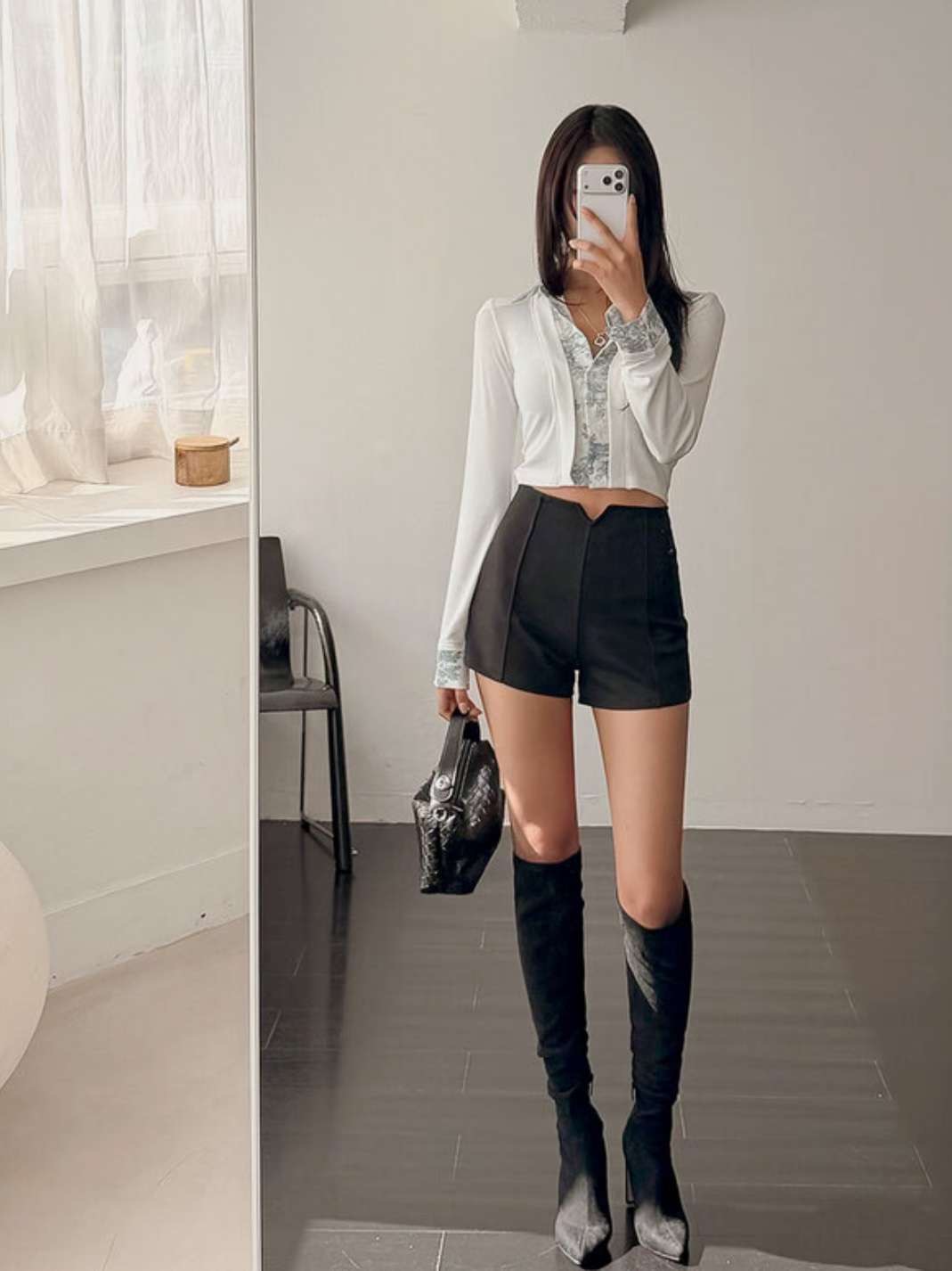 HEE SHOP東大門㊣直郵女裝新品推薦真品休閑職業時尚長袖T恤HEE SHOP長袖T恤