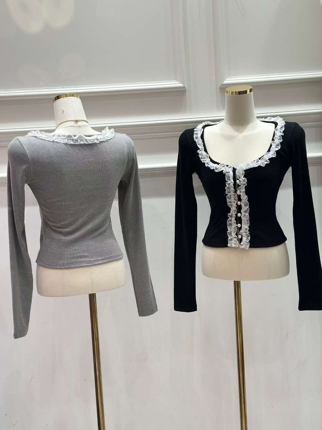 HEE SHOP東大門㊣直郵女士新品人氣真品25秋冬時尚長袖T恤HEE SHOP長袖T恤