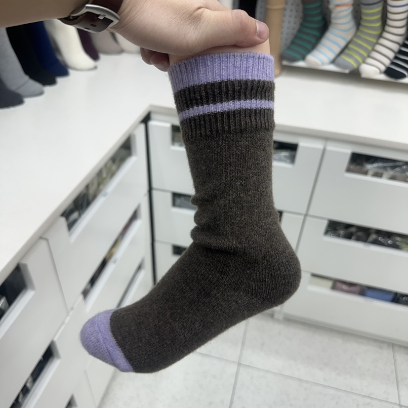 AILEEN韓國代購㊣女裝新品25秋冬人氣職業時尚真品熱賣襪子LEJUNEV襪子圖色7