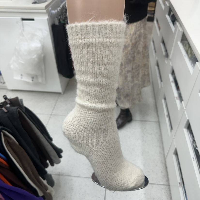 AILEEN東大門㊣代購女裝新款推薦25秋冬職業真品休閑熱賣襪子LEJUNEV襪子圖色1