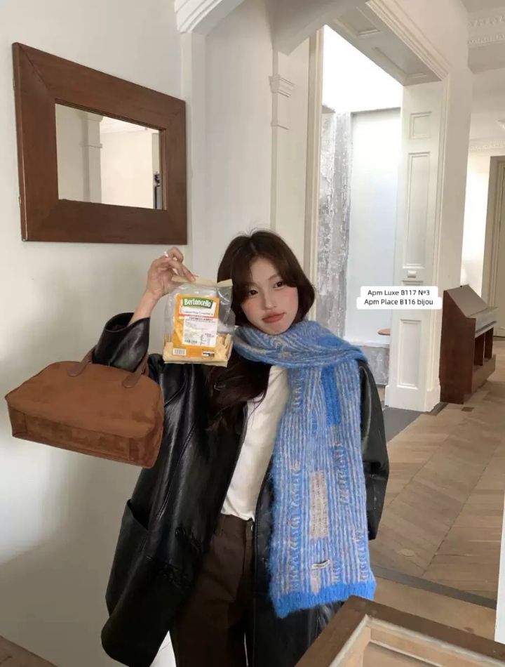 N3東大門㊣直郵女裝新品真品人氣25秋冬推薦職業時尚圍巾披肩N3圍巾/披肩