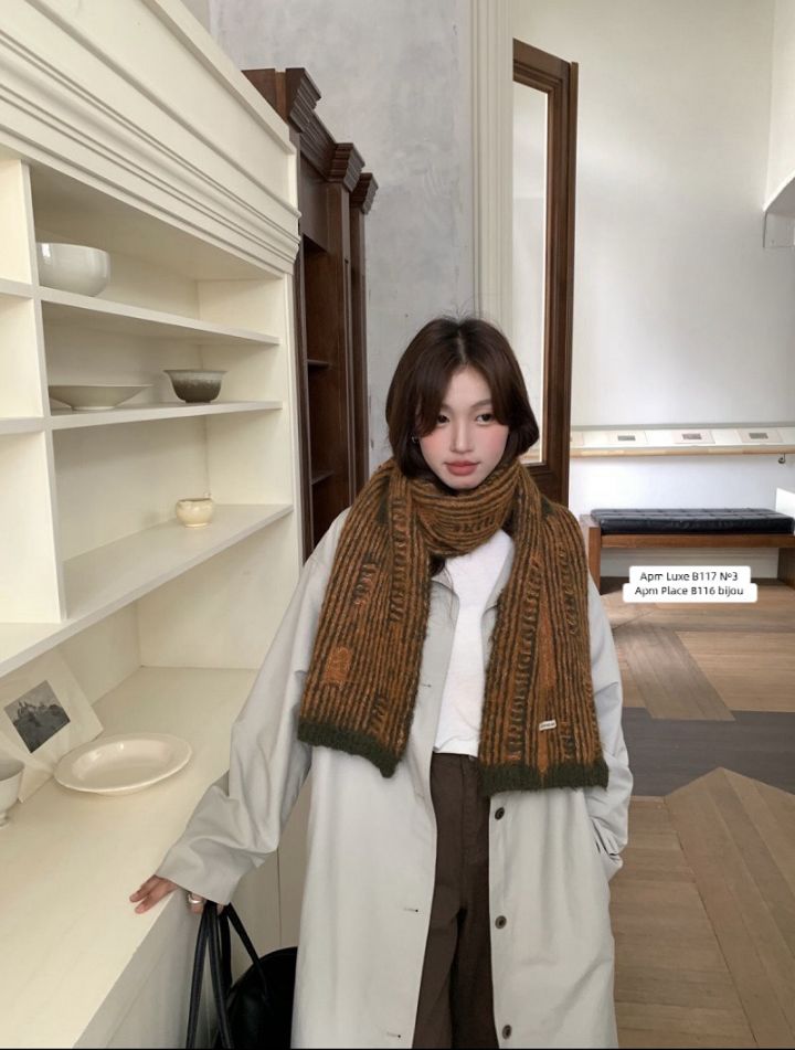 N3東大門㊣直郵女裝新品真品人氣25秋冬推薦職業時尚圍巾披肩N3圍巾/披肩