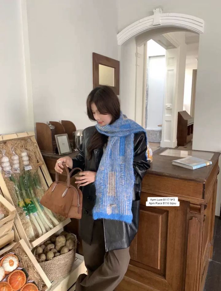 N3東大門㊣直郵女裝新品真品人氣25秋冬推薦職業時尚圍巾披肩N3圍巾/披肩