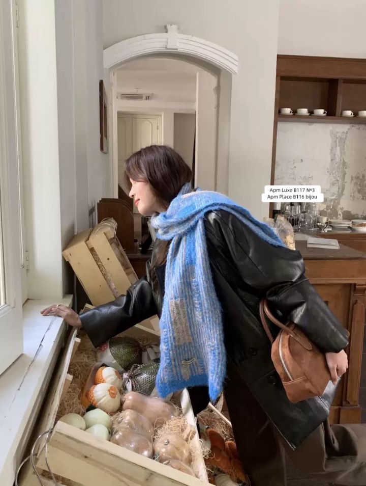 N3東大門㊣直郵女裝新品真品人氣25秋冬推薦職業時尚圍巾披肩N3圍巾/披肩