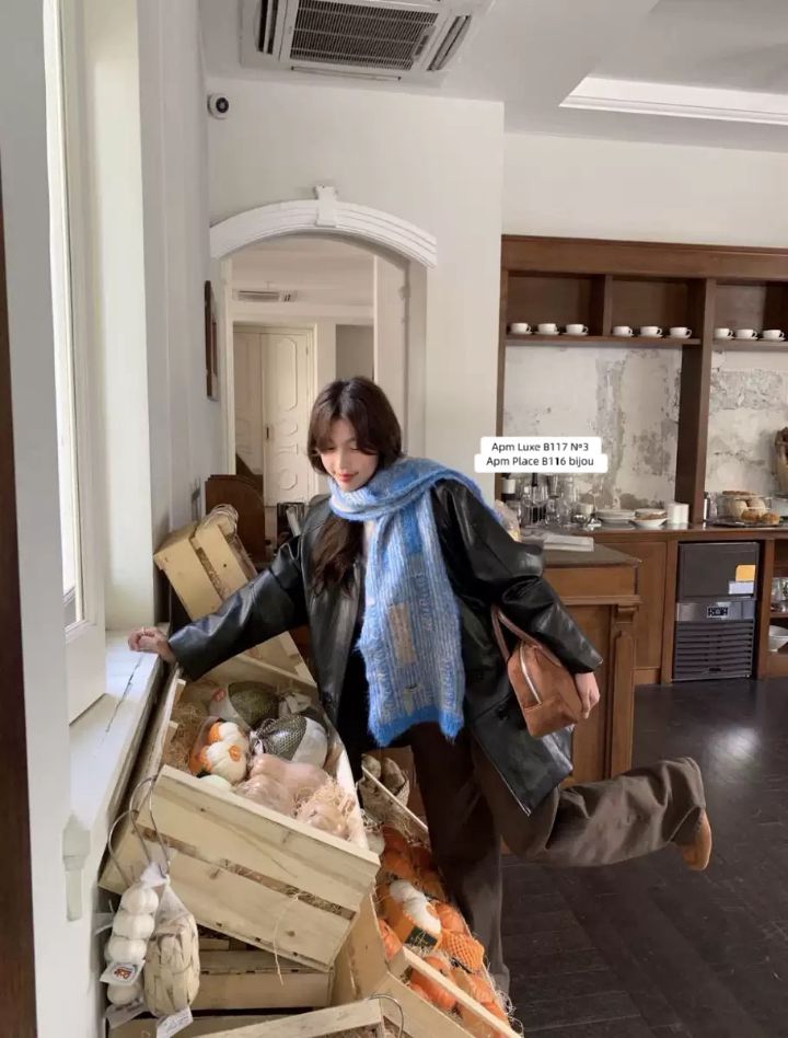 N3東大門㊣直郵女裝新品真品人氣25秋冬推薦職業時尚圍巾披肩N3圍巾/披肩