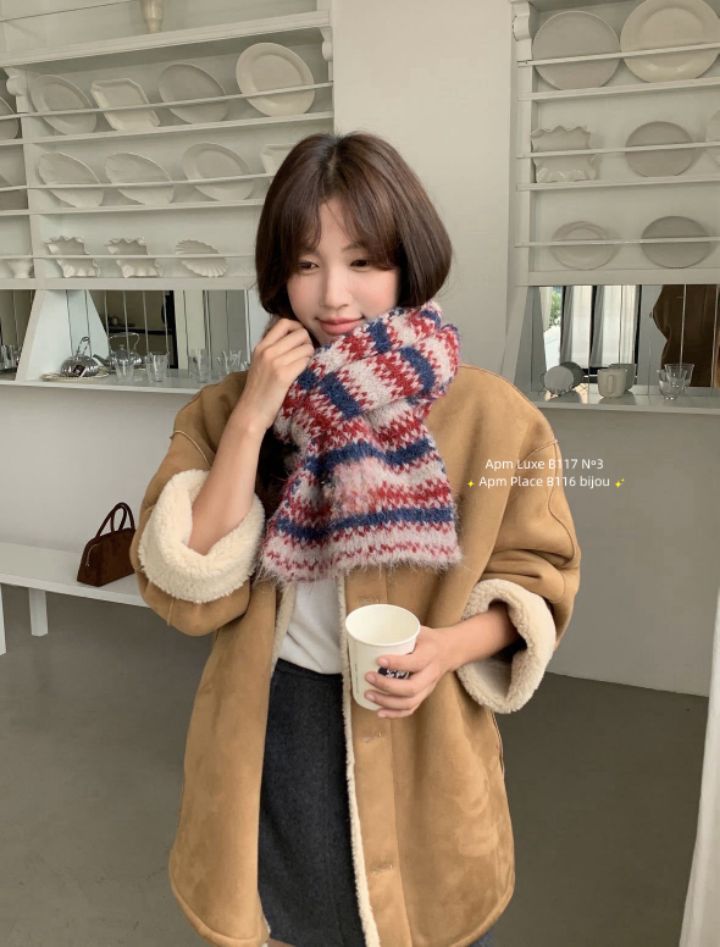 N3東大門㊣代購女士新品真品休閑職業25秋冬時尚熱賣圍巾披肩N3圍巾/披肩