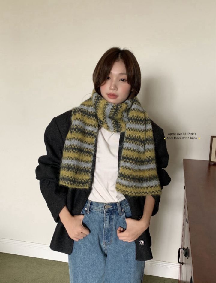 N3東大門㊣代購女士新品真品休閑職業25秋冬時尚熱賣圍巾披肩N3圍巾/披肩