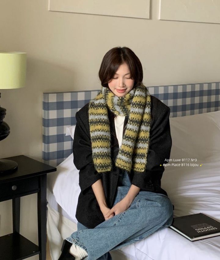 N3東大門㊣代購女士新品真品休閑職業25秋冬時尚熱賣圍巾披肩N3圍巾/披肩