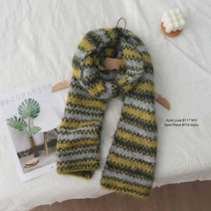 N3東大門㊣代購女士新品真品休閑職業25秋冬時尚熱賣圍巾披肩N3圍巾/披肩圖色2