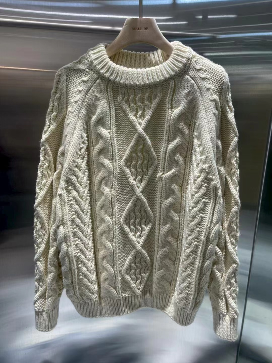 MELLDE東大門㊣實拍女士新品時尚真品熱賣推薦休閑職業毛衣MELLDE毛衣圖色1